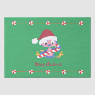 Papel De Seda Feliz Navidad BlueBird Candy Frame