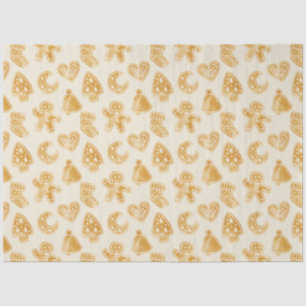 Papel De Seda Feliz Navidad Gingerbread Cookies