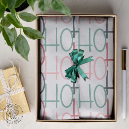 Papel De Seda Feliz Navidad HO HO HO