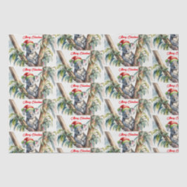 Papel De Seda Feliz Navidad Koala sentado en Gumtree