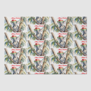 Papel De Seda Feliz Navidad Koala sentado en Gumtree