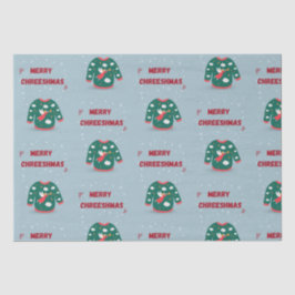 Papel De Seda Feliz Navidad Ugly Sweater Angel