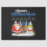 Papel De Seda Feliz Navidades judíos de Chrismukkah Hanukkah<br><div class="desc">Los Navidades de Santa Boys Niños Jóvenes. Gracioso Humor gráfico trajes de té para los que creen en Santa Claus,  aman al ciervo,  reno,  elfo,  elfos,  cantando canciones,  decoraciones fiestas,  árbol,  gorra,  medias Este Navidad con gráfico es un gran regalo de Navidades</div>