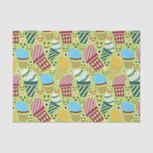 Papel De Seda Feliz Pascua