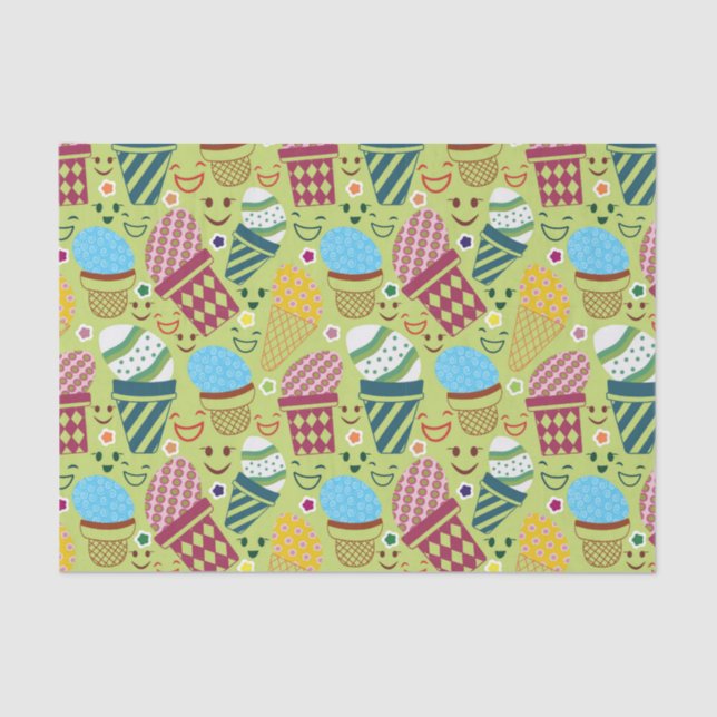 Papel De Seda Feliz Pascua (Anverso)