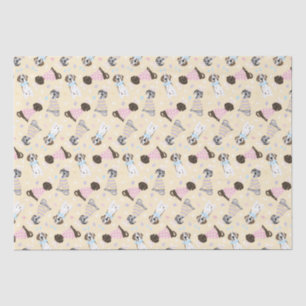 Papel De Seda Feliz Pascua, grandes perros daneses