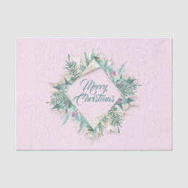 Papel De Seda Feriados de Navidades de Belly de cerezo Wreath Cr