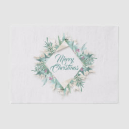 Papel De Seda Feriados Navidades de Belly de cereza de menta ros