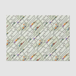 Papel De Seda Ferrocarril