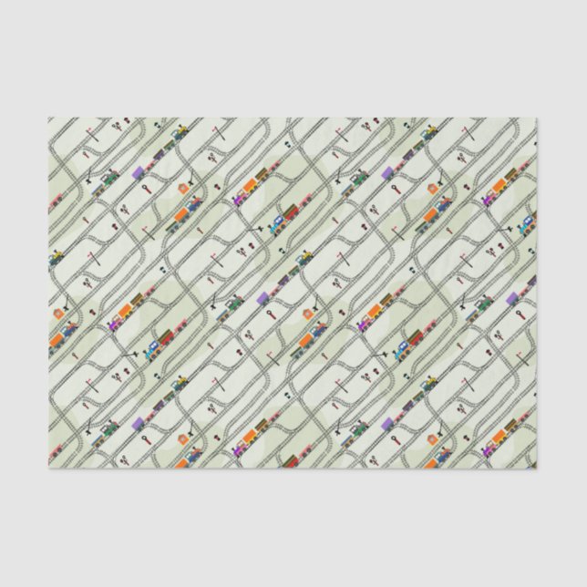 Papel De Seda Ferrocarril (Anverso)