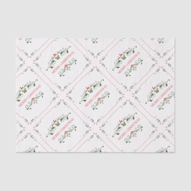 PAPEL DE SEDA FERRY CHRISTMAS TISSUE PAPER (Anverso)