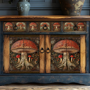 Papel De Seda Festival de arte folclórico de artesanías de hongo