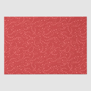 Papel De Seda Festival Polka Dot Red Pink