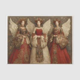 Papel De Seda Festive Angels