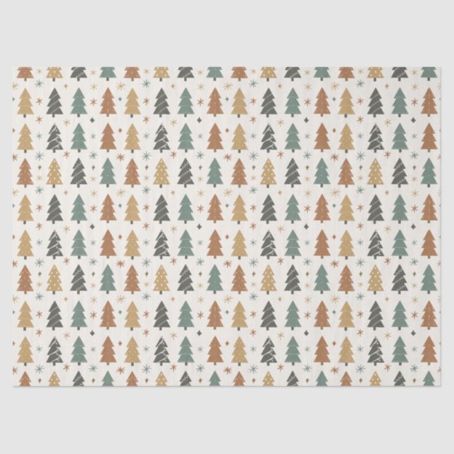 Papel De Seda Festive Harmony Wrapping Paper (Anverso)