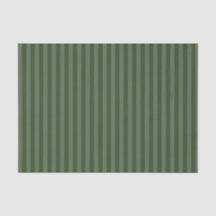 Papel De Seda Festividad de los Navidades de rayas tonales verde