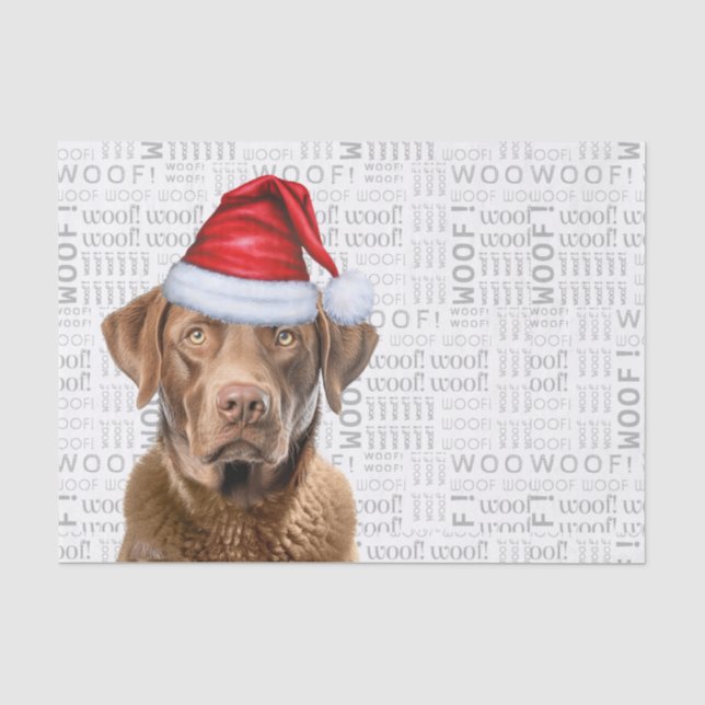 Papel De Seda Festividad de Navidades de la bahía de Santa Chesa (Anverso)
