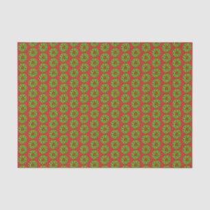 Papel De Seda Festividad de Navidades de navidad de la corona ve