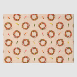 Papel De Seda Festividad de Navidades Ristra Wreath en el suroes