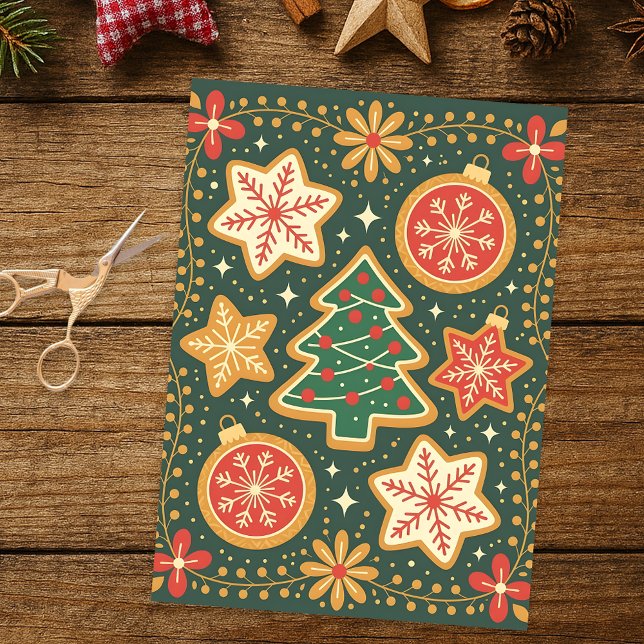 Papel De Seda Festividad Navidades de pan de jengibre en Navidad (Subido por el creador)