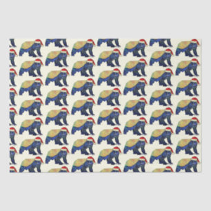 Papel De Seda Festividad Psicodélica Navidades de Honey Badger 