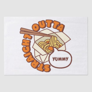 Papel De Seda Fideos Straight Outta Yummy Ramen