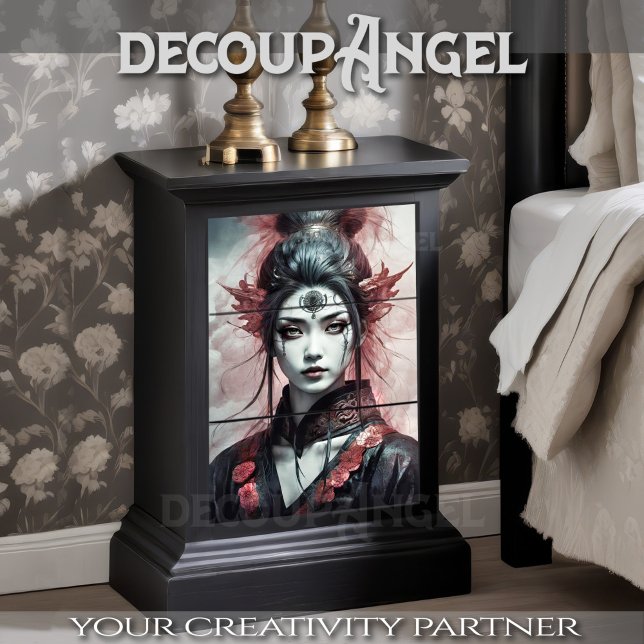 Papel De Seda Fierce Eastern Warrior - Decoupage - (Subido por el creador)