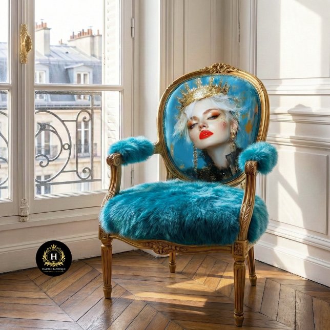 Papel De Seda Fierce Gold Queen Resumen Decoup Art (Subido por el creador)