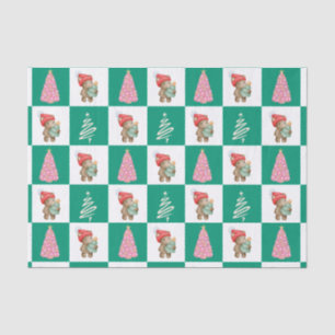 Papel De Seda Fiesta de árbol de navidad de Cutedy Teddy Bear Sa