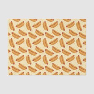 Papel De Seda fiesta de baldosas de hotdog genial