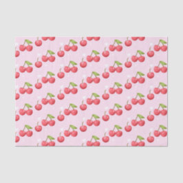 Papel De Seda Fiesta de cumpleaños 1 Cute Cherry
