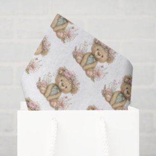 Papel De Seda Fiesta de Cumpleaños de Animal Boho Adorable
