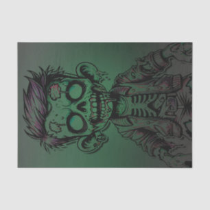 Papel De Seda Fiesta de cumpleaños de Halloween del niño zombie