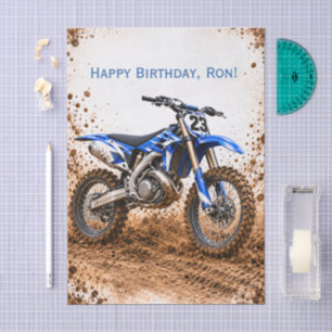 Papel De Seda Fiesta de cumpleaños de motocross para niños