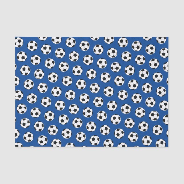 Papel De Seda Fiesta de cumpleaños para deportes de fútbol (Anverso)