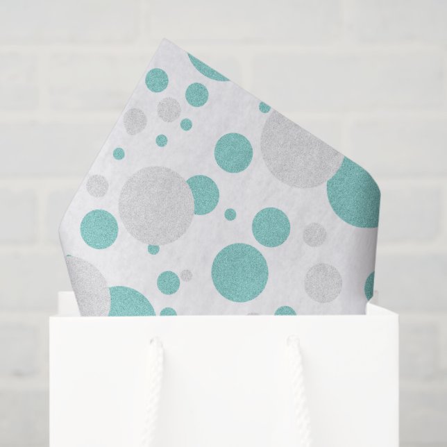Papel De Seda Fiesta de Despedida de Soltera BRIDE Azul Teal Lun (Bolsa de regalo)