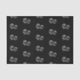 Papel De Seda Fiesta de disfraces de Halloween negro oscuro