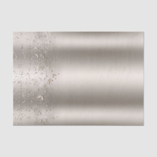 Papel De Seda Fiesta de Dulces 16 Mariposa Brillo Champagne