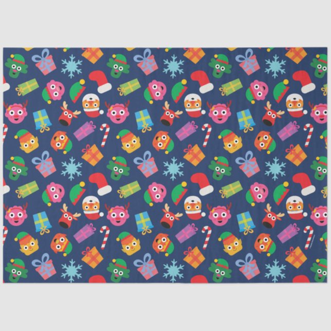 Papel De Seda Fiesta de fideos y pollos súper simple (Anverso)