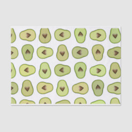 Papel De Seda Fiesta de Frutas Corazón de Aguacate Baby Shower P