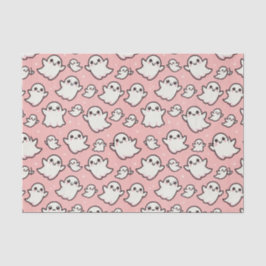 Papel De Seda Fiesta de Halloween Fantasma Rosa