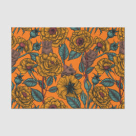 Papel De Seda Fiesta de ratones retro