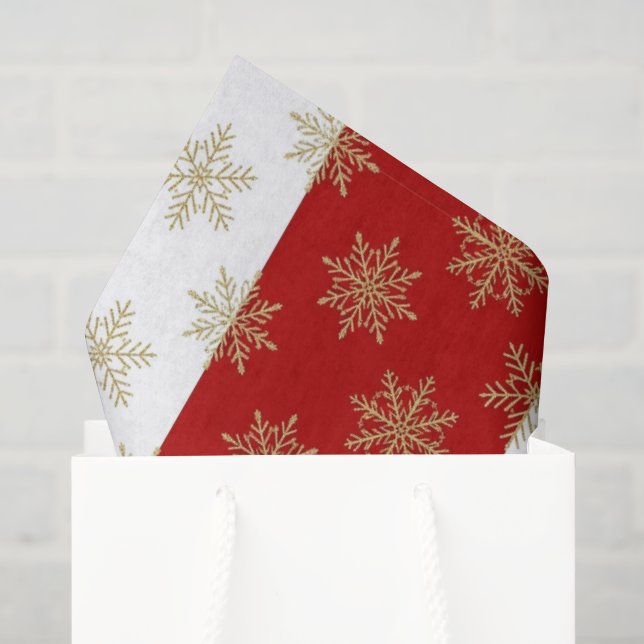 Papel De Seda Fiesta de rayas rojas y blancas (Bolsa de regalo)