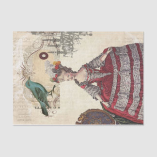 Papel De Seda Fiesta de Té Vintage París Cumpleaños María Antoni