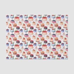 Papel De Seda Fiesta de torta de azulejos