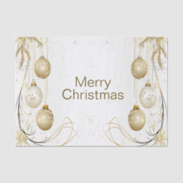 Papel De Seda Fiesta de vacaciones de los Navidades de los Ornam