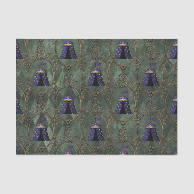 Papel De Seda Fiesta del circo de la telélebre de fortuna místic (Anverso)