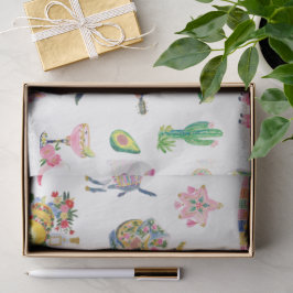 Papel De Seda Fiesta Envoltura de Fiesta | Patrón de Taco Margar