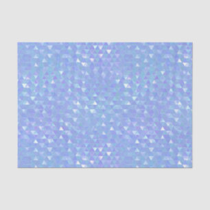Papel De Seda Fiesta geométrico de moda violeta azul triángulos