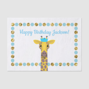 Papel De Seda Fiesta Giraffe